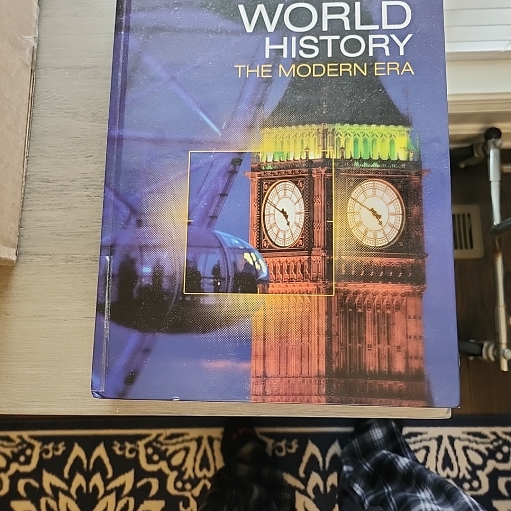 Blue Accents Coffee Table Book